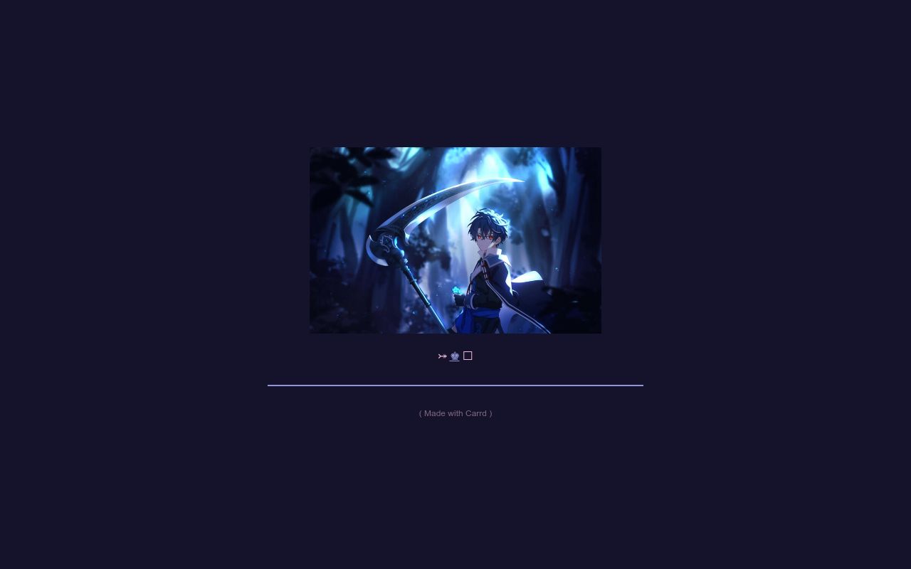 Carrd profile picture for @graveyards